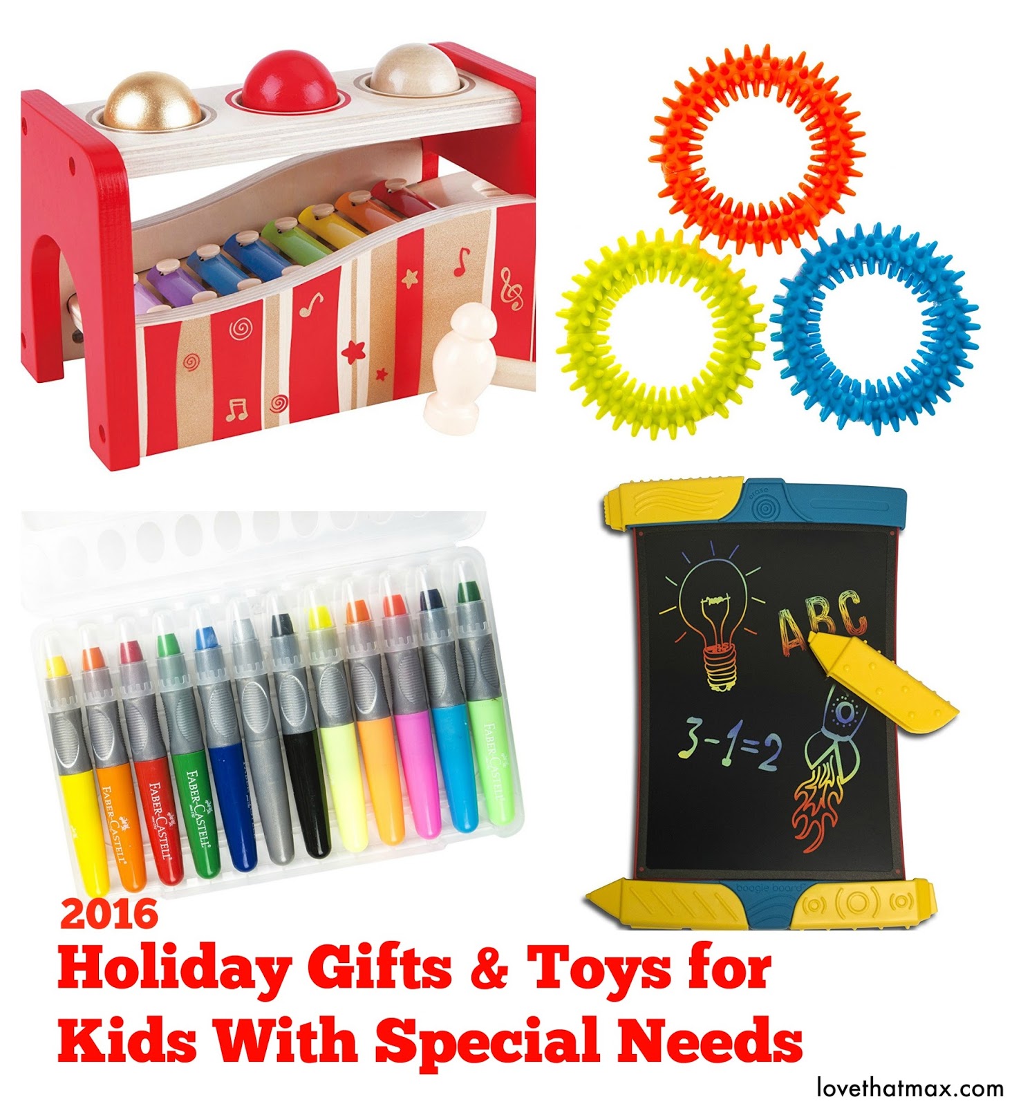 Love That Max : Holiday gifts and toys for kids with special needs: 2016